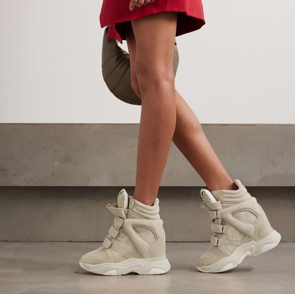 Isabel Marant Shoes - Isabel Marant Monumental Bask Balskee Sneaker